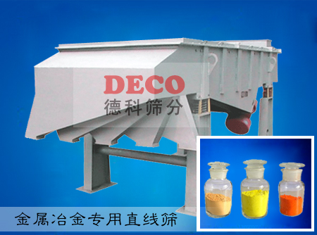 金屬冶金專用直線振動篩